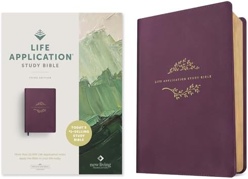 NLT Life Application Study Bible, Third Edition (LeatherLike